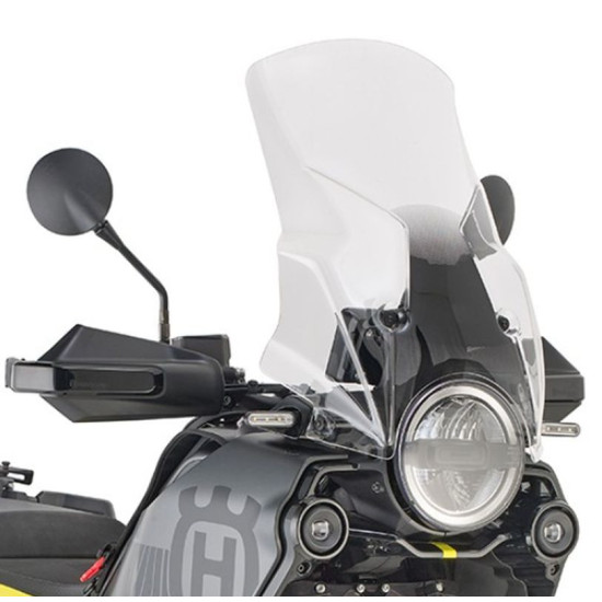 KAPPA PRIEKINIS STIKLAS HUSQVARNA NORDEN 901 '22-'25, 54X43CM (Aukštis x Plotis) SKAIDRUS