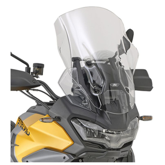 KAPPA PRIEKINIS STIKLAS MOTO GUZZI STELVIO 1000 '24-'25, (54 X 43 CM) (AUKŠTIS X PLOČIS) SKAIDRUS