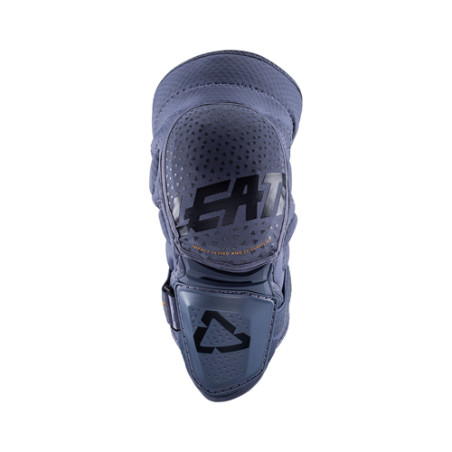 LEATT (2022/2023) knee protectors 3DF HYBRID KNEE AND SHIN GUARD FLINT color gray size S/M