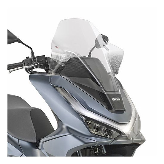 KAPPA PRIEKINIS STIKLAS HONDA PCX 125 '25, 64 X 50 CM SKAIDRUS