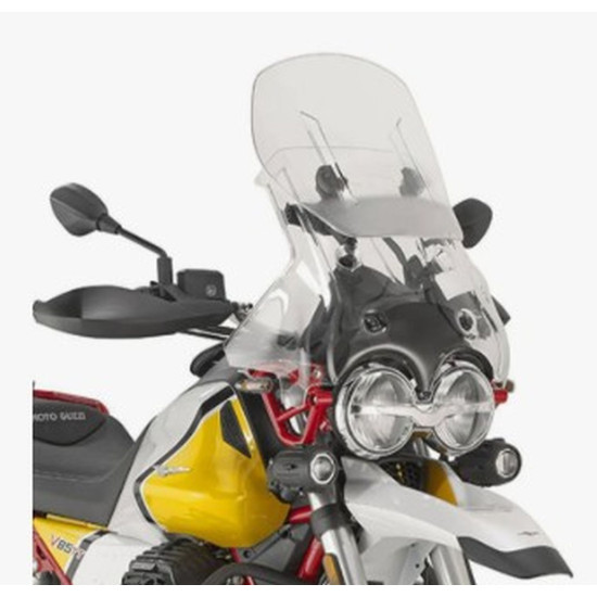 KAPPA MOTO GUZZI V85 TT '19-'23 ADJUSTABLE AIRFLOW CLEAR WINDOW - REPLACES KAF8203