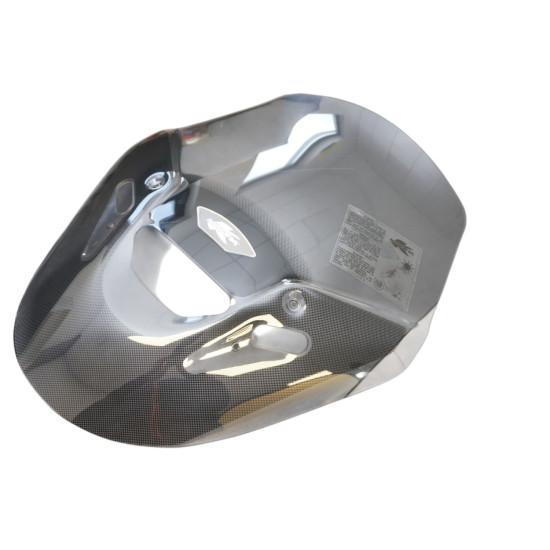 KAPPA PRIEKINIS STIKLAS HONDA NT 1100 '25, 60 X 49 CM SKAIDRUS (11 CM AUKŠTESNIS UŽ ORIGINALŲ) - įbrėžimas ant priekinio