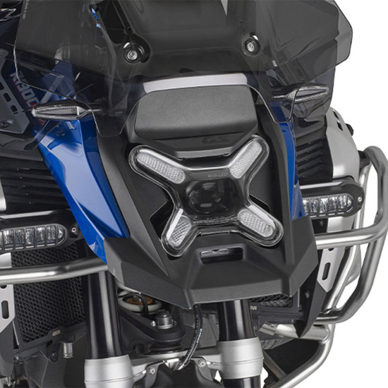 KAPPA 2026 / 03 PRIEKINIŲ ŽIBINTŲ DANGTELIS BMW R 1300 GS '24-26, R 1300 GS ADVENTURE '25-,