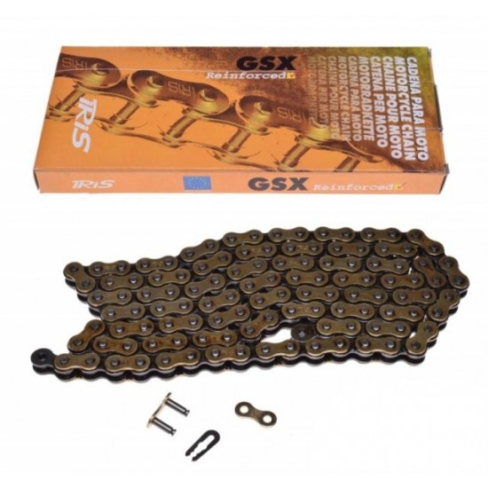 520-pitch IRIS GSX GOLD chain, 120 links