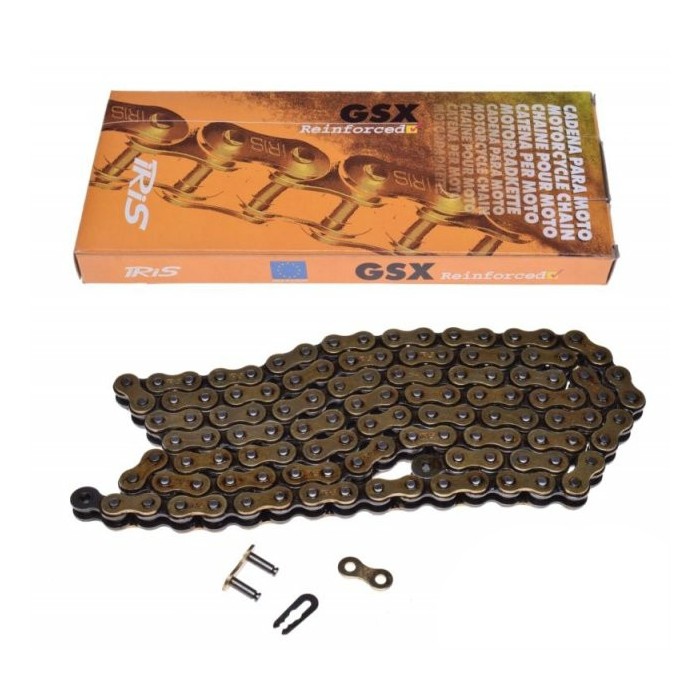 520-pitch IRIS GSX GOLD chain, 120 links