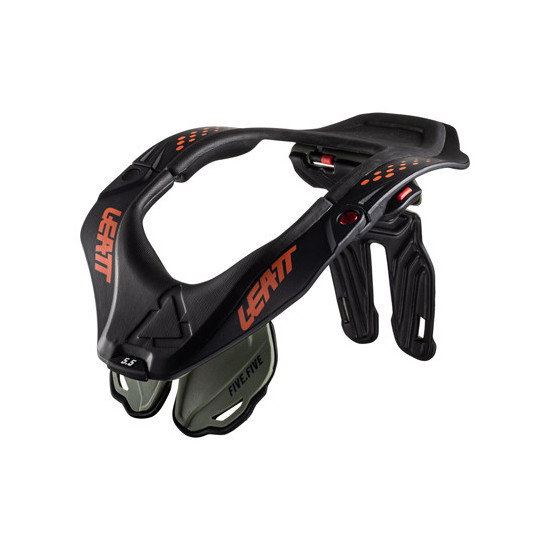 LEATT 5.5 NECK BRACE CACTUS COLOR BLACK / GREEN SIZE S / M