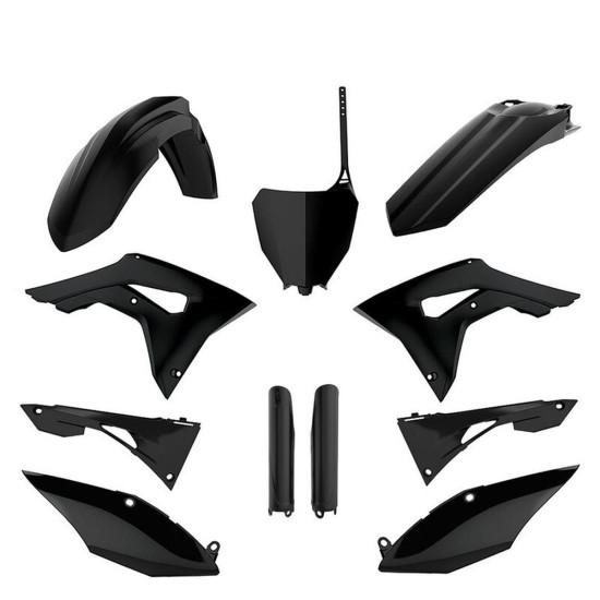 POLISPORT PLASTIKINIS RINKINYS (PILNAS RINKINYS) HONDA CRF 250R '18-'21 CRF 450R '17-'20 ĮSKAITANT PRIEKINĘ PLOKŠTELĘ (8