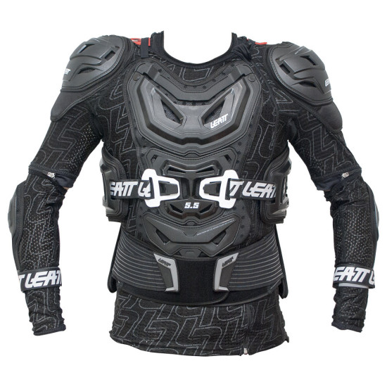 LEATT BODY PROTECTOR 5.5 BLACK SIZE S / M (160-172 cm)