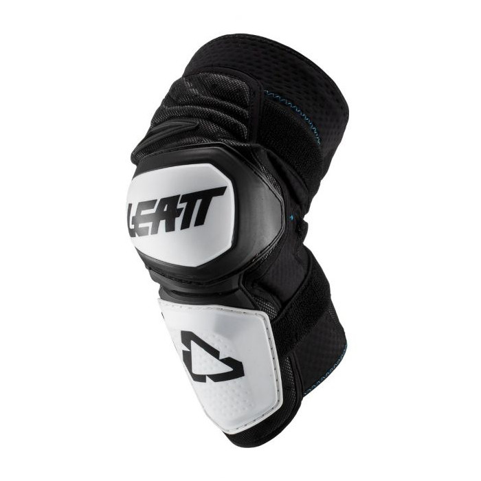 LEATT (2022/2023) knee protectors ENDURO KNEE GUARD WHITE/BLACK color black/white size S/M