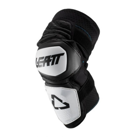 LEATT (2022/2023) knee protectors ENDURO KNEE GUARD WHITE/BLACK color black/white size S/M