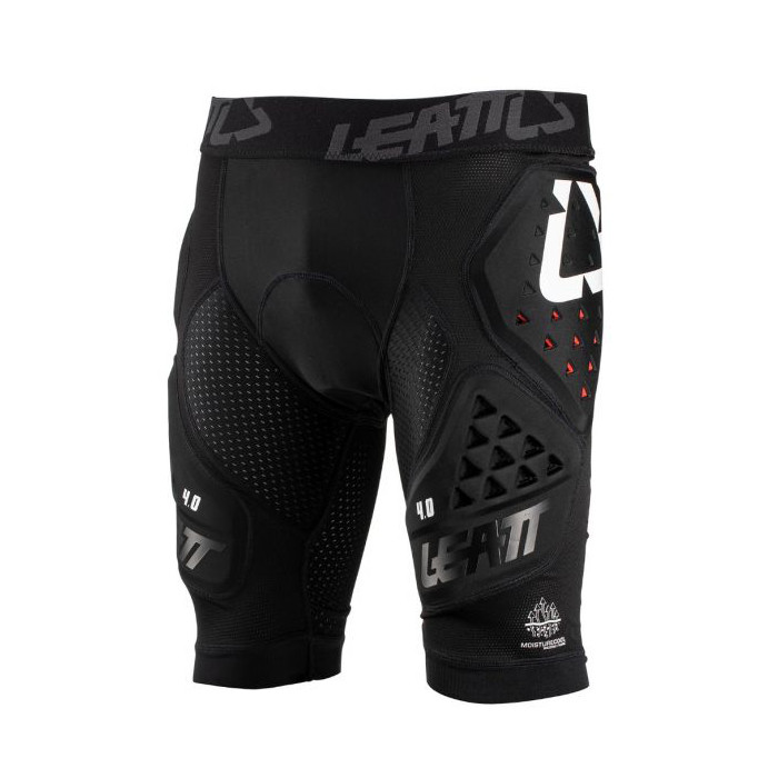 LEATT (2022/2023) shorts with protection IMPACT SHORTS 3DF 4.0 BLACK color black size M