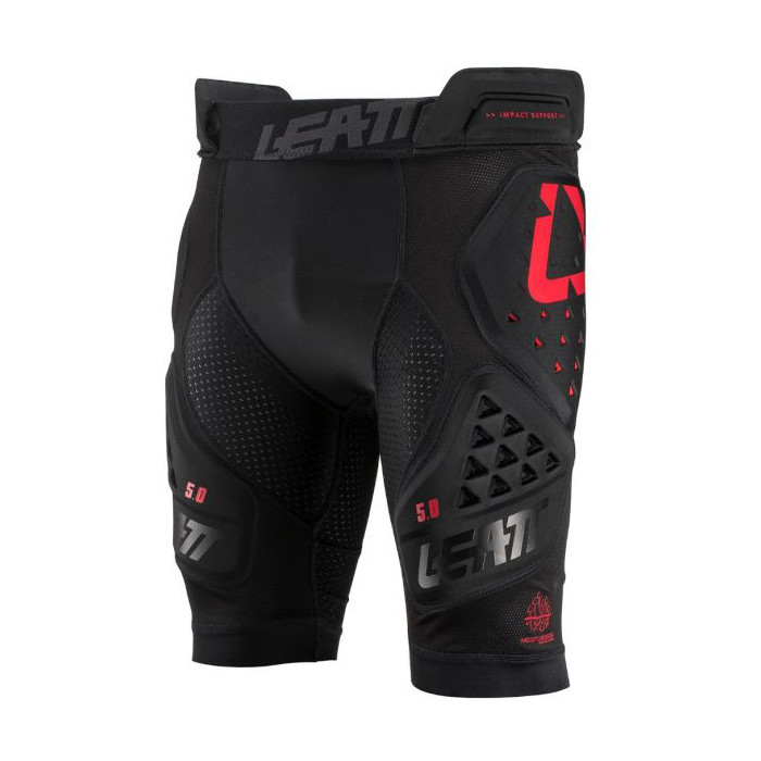 LEATT (2022/2023) shorts with protection IMPACT SHORTS 3DF 5.0 BLACK color black size XXL