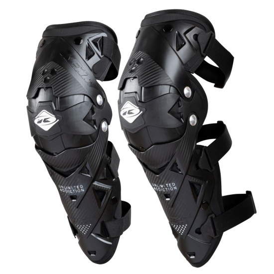 KENNY RACING KNEE GUARDS TITANIUM MODEL BLACK UNIVERSAL SIZE