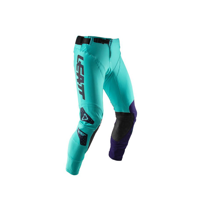 LEATT pants CROSS GPX 5.5 I,K,S PANTS AQUA color mint/dark blue size L