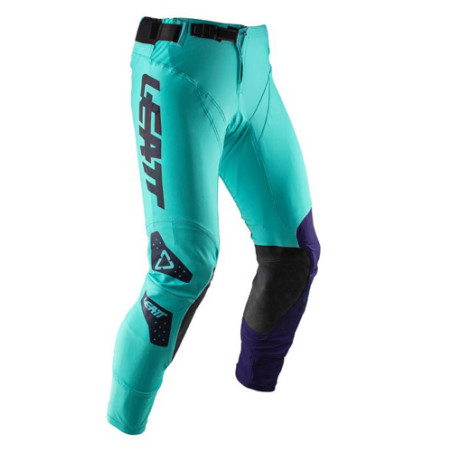 LEATT  kelnės CROSS GPX 5,5 I,K,S PANTS AQUA spalva mėtinė/tamsiai mėlyna dydis L