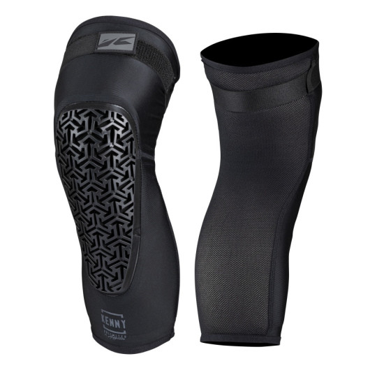 KENNY RACING KNEE PROTECTORS MTB REFLEX KNEE GUARDS COLOR BLACK SIZE XL