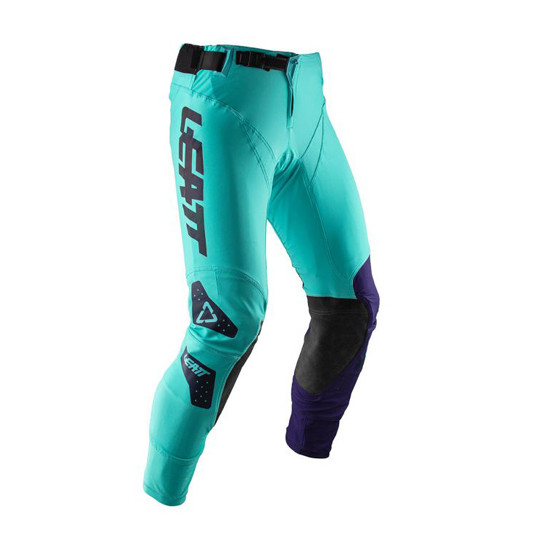 LEATT pants CROSS GPX 5.5 I,K,S PANTS AQUA color mint/dark blue size XL
