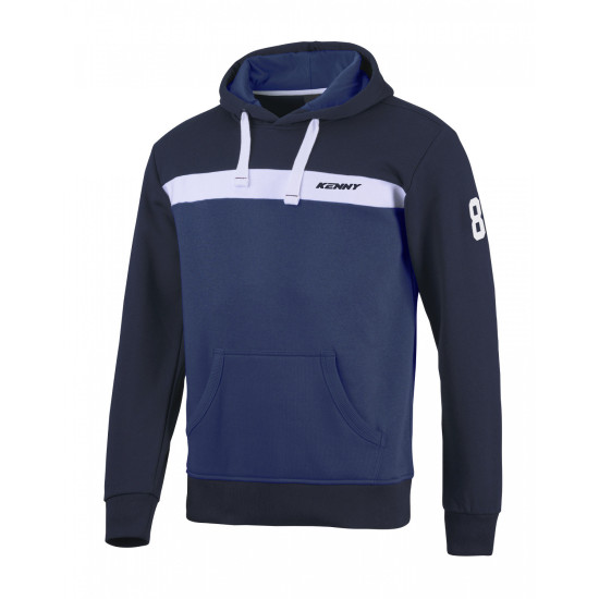 Kenny Racing College Blue Hoodie Size XL