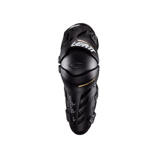 LEATT KNEE PADS DUAL AXIS KNEE AND SHIN GUARD BLACK SIZE S / M