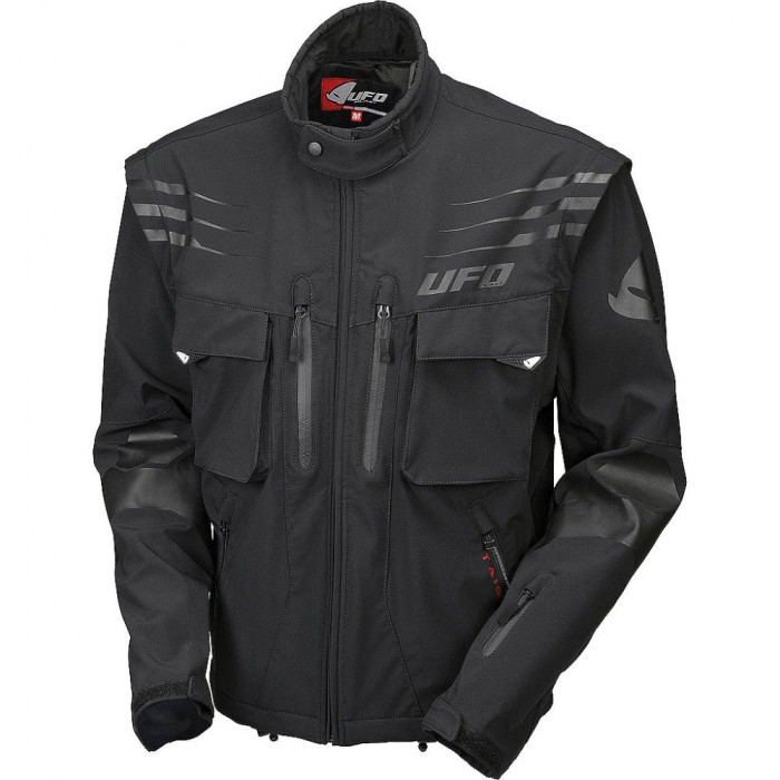 UFO jacket ENDURO color black size L - UFO collection 2022