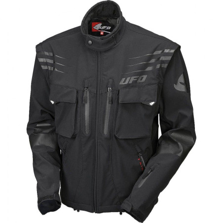 UFO jacket ENDURO color black size L - UFO collection 2022