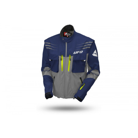 UFO jacket ENDURO TAIGA color blue gray size L - UFO collection 2022