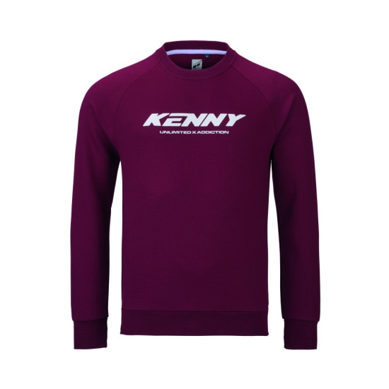 KENNY RACING CORE BURGUNDY SWEATSHIRT SIZE L
