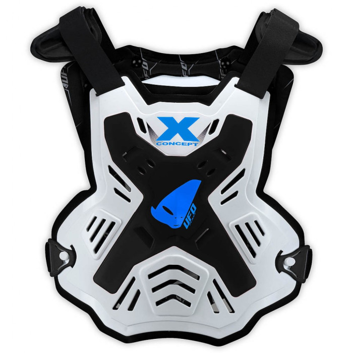 UFO chest protector X-CONCEPT sleeveless color white/black size UNI (CE LEVEL 2)