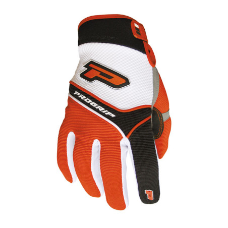 PROGRIP ZZZZ pirštinės vaikams PG4009 spalva oranžinė dydis XS