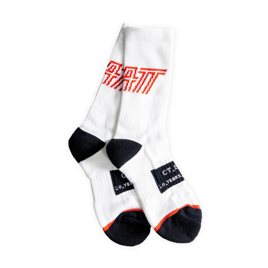 LEATT SALE SOCKS COLOR WHITE / BLACK SIZE L / XL (43-48) (LIMITED)