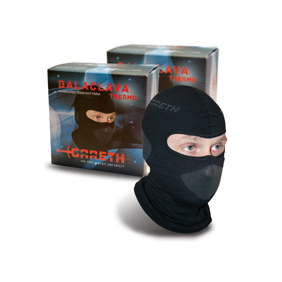 GARETH thermal underhelmet color black size S
