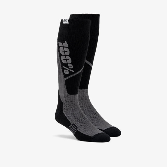100 PERCENT TORQUE THICK COMFORT MX JUODOS KOJINĖS, S / M DYDIS