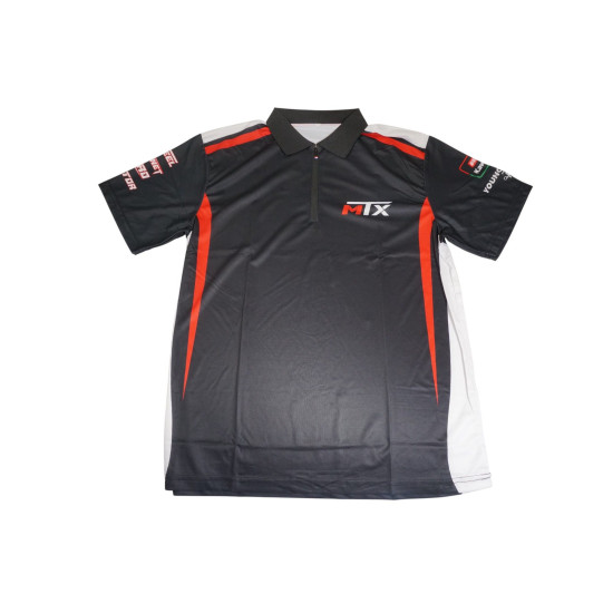 MTX PARTS POLO MARŠKINĖLIAI, JUODI, DYDIS XXL