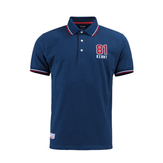 KENNY RACING SALE POLO SHIRT MODEL ACADEMY COLOR BLUE SIZE L