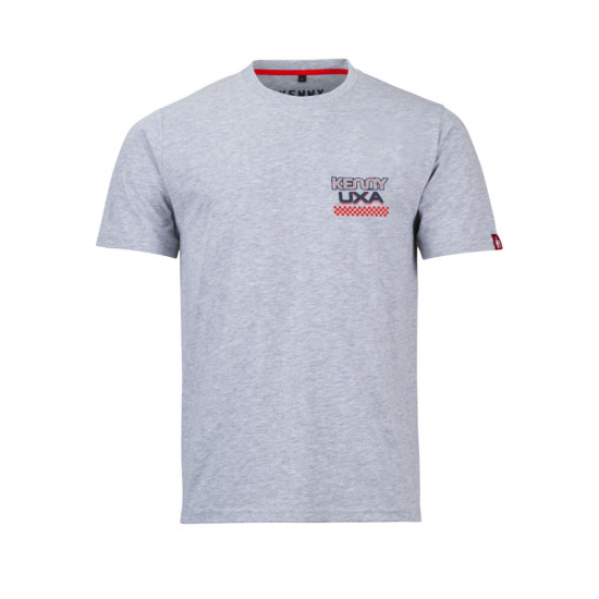 KENNY RACING T-SHIRT VINTAGE UXA COLOR GRAY SIZE M