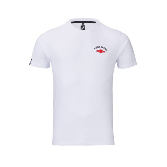 KENNY RACING T-SHIRT DIRT LABEL COLOR WHITE SIZE XL