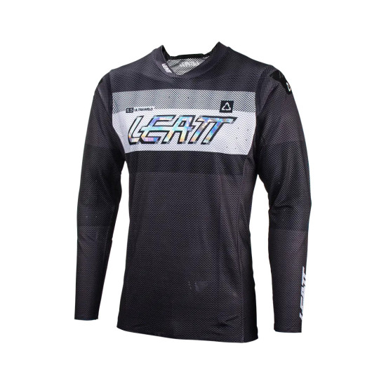 LEATT MOTO 5.5 ULTRAWELD MARŠKINĖLIAI GRAFITO SPALVA GRAFITO / BALTA DYDIS M