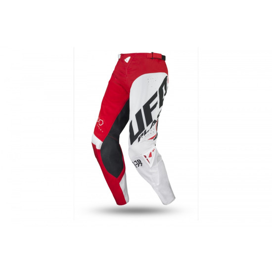UFO pants FREQUENCY SLIM color red white size L / EU52 / US 34