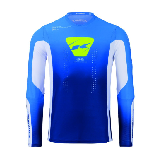 KENNY RACING CROSS/ENDURO PERFORMANCE BLUE T-SHIRT SIZE XL
