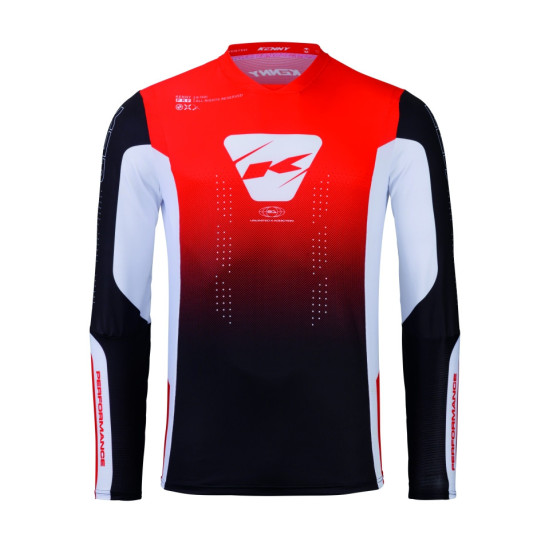 KENNY RACING T-SHIRT CROSS / ENDURO PERFORMANCE RED COLOR RED SIZE L