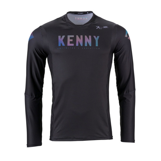 KENNY RACING T-SHIRT CROSS / ENDURO MODEL PERFORMANCE PRISM COLOR BLACK SIZE XXXL