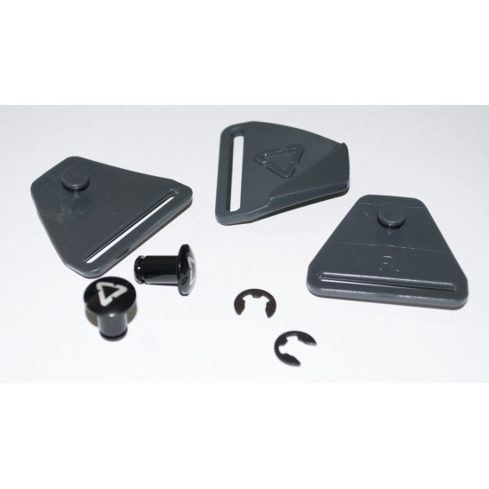 LEATT (2022/2023) set of fastening straps and plugs for knees DUAL AXIS (spare parts)