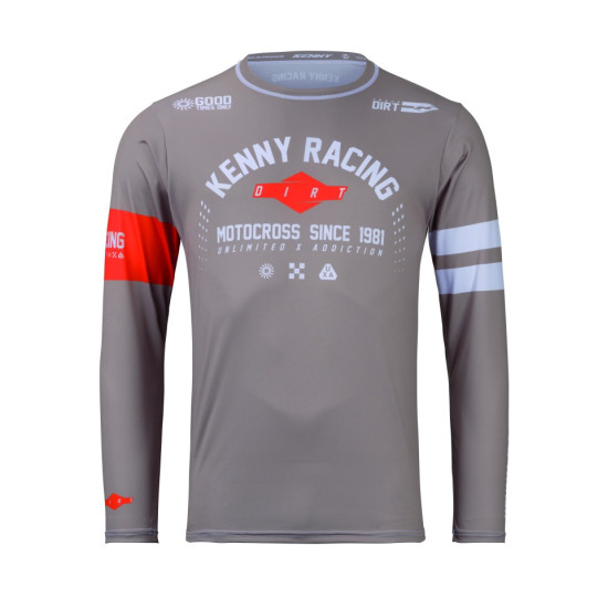 KENNY RACING MARŠKINĖLIAI KROSUI / ENDURO TRASAI, SMĖLIO SPALVOS, S DYDIS