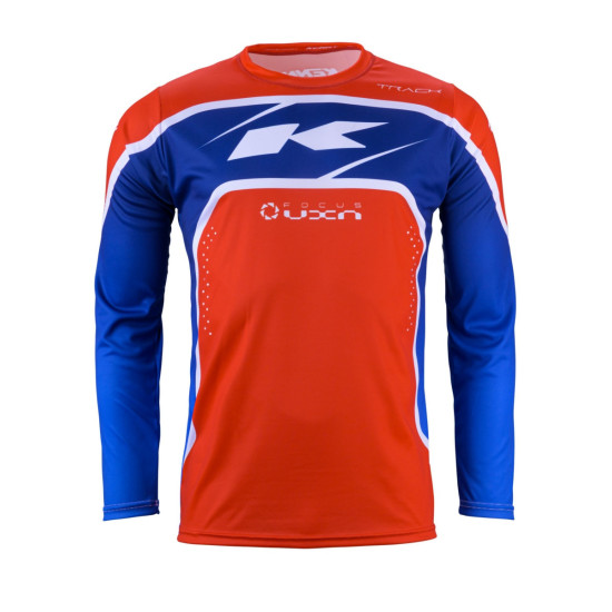 KENNY RACING T-SHIRT CROSS / ENDURO MODEL TRACK PATRIOT 24 COLOUR RED / BLUE / WHITE SIZE XXXL