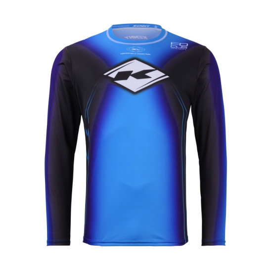 KENNY RACING T-SHIRT CROSS / ENDURO TRACK KID / JUNIOR / CHILDREN'S FOCUS BLUE COLOR BLUE SIZE XXXXS (3 / 4 YEARS)