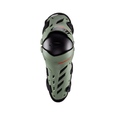LEATT (2022/2023) kelienių apsaugos DUAL AXIS KNEE AND SHIN GUARD CACTUS spalva žalia/juoda dydis L/XL