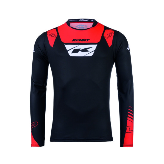 KENNY RACING TRIAL UP BLACK RED T-SHIRT BLACK / RED SIZE XL