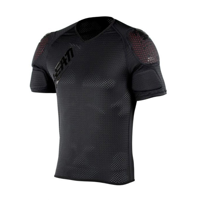 LEATT (2022/2023) shoulder protectors SHOULDER TEE 3DF AIRFIT LITE BLACK color black size S