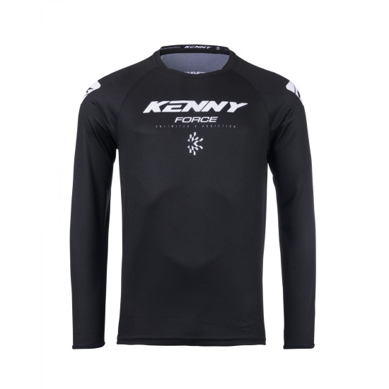 KENNY RACING JUNIOR FORCE JUODI MARŠKINĖLIAI KROSUI/ENDURO DYDIS XXXXS