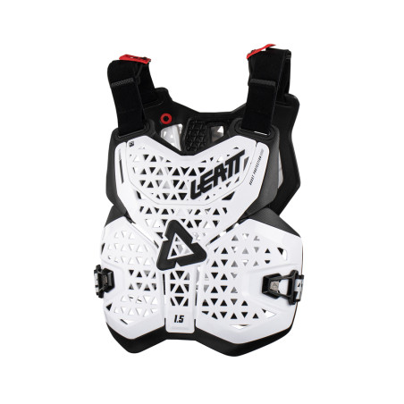 LEATT (NEW 2023) chest protector CHEST PROTECTOR 1.5 WHITE color white